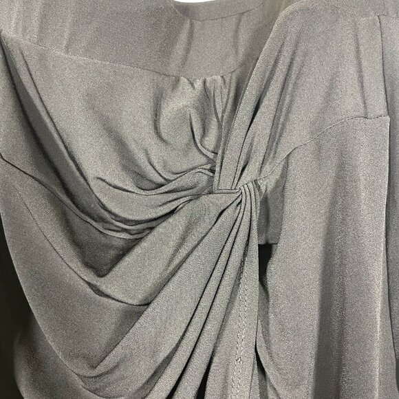 Torrid Women's Black Knot Skirt Stretch Evening Party Size: 3X! - Picture 2 of 4